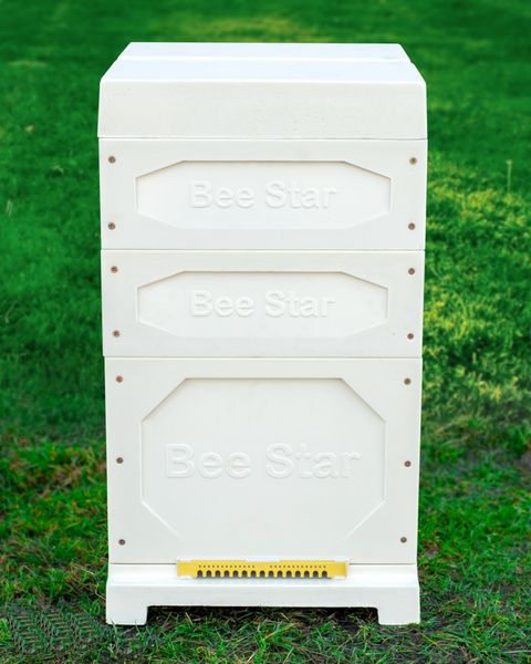 Улей ППУ BeeStar 10-ти рамочный 300 мм, 2*145 мм (некрашеный) 1277 фото