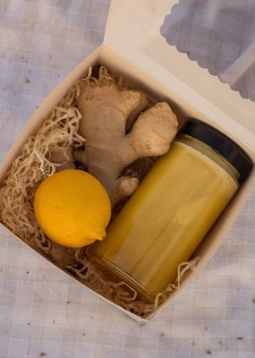 Крем-мед "Имбирь-лимон" (300 г) 1167 фото
