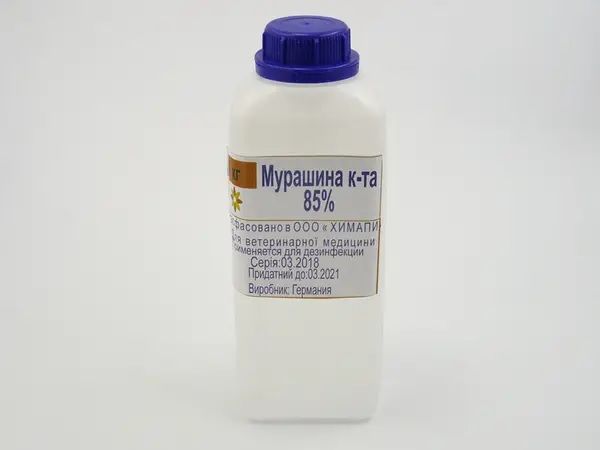 Муравьиная кислота 85%, 1 кг 1075 фото
