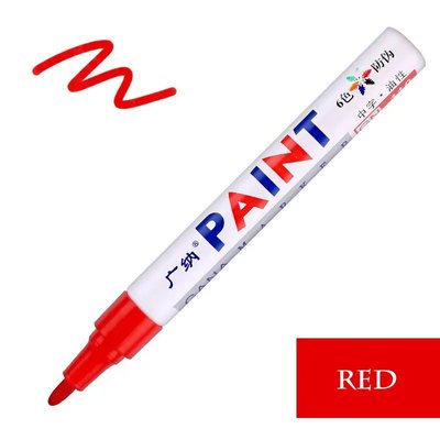 Маркер PAINT красный (масляная основа) 983 фото