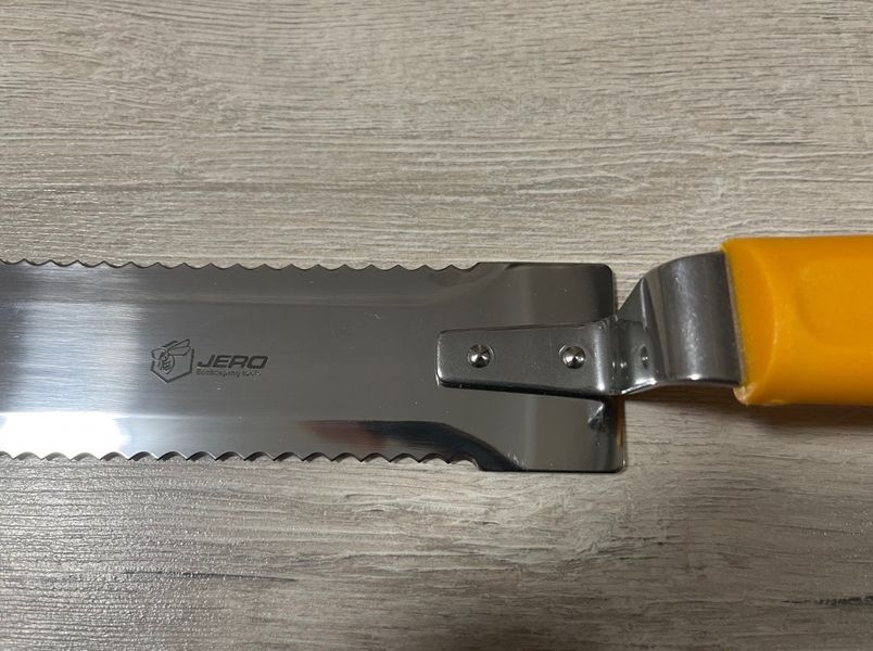Нож JERO 280 мм с двусторонней заточкой (пластиковая ручка) 834 фото