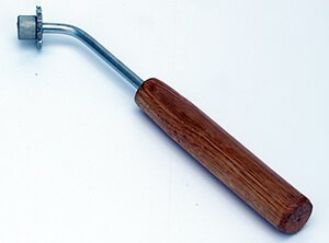 Каток комбинированный со шпорой (ручка - деревянная) 138 фото