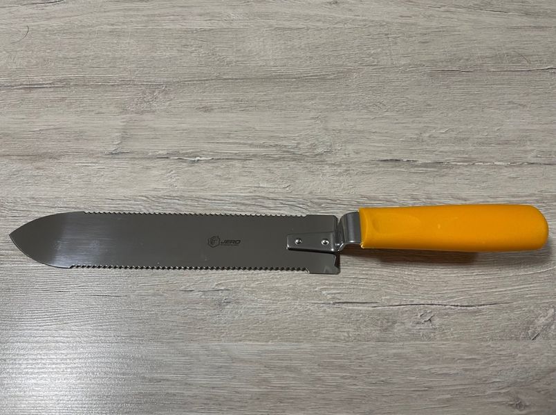 Нож JERO 250 мм с двусторонней заточкой (пластиковая ручка) 835 фото